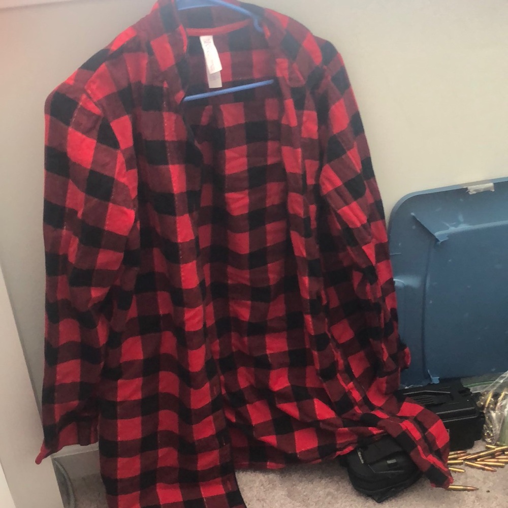 Buffalo check nightgown flannel